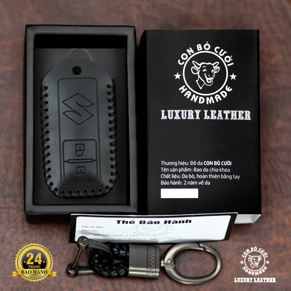 Bao da chìa khoá xe suzuki Xl7,swist