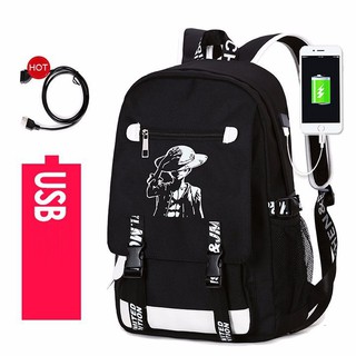 Balo nam nữ dạ quang phát sáng hình Luffy Hót 2021