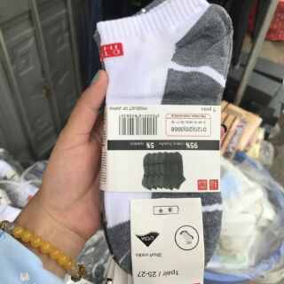 10 đôi tất uni cổ ngắn