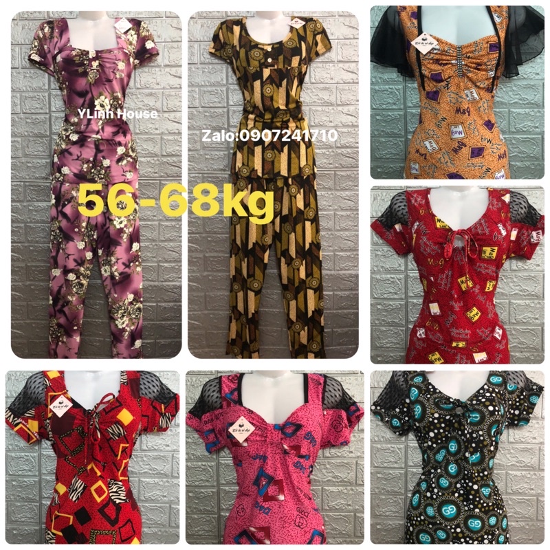 Size4D(56-68kg) đồ bộ quần dài nhiều mẫu đẹp