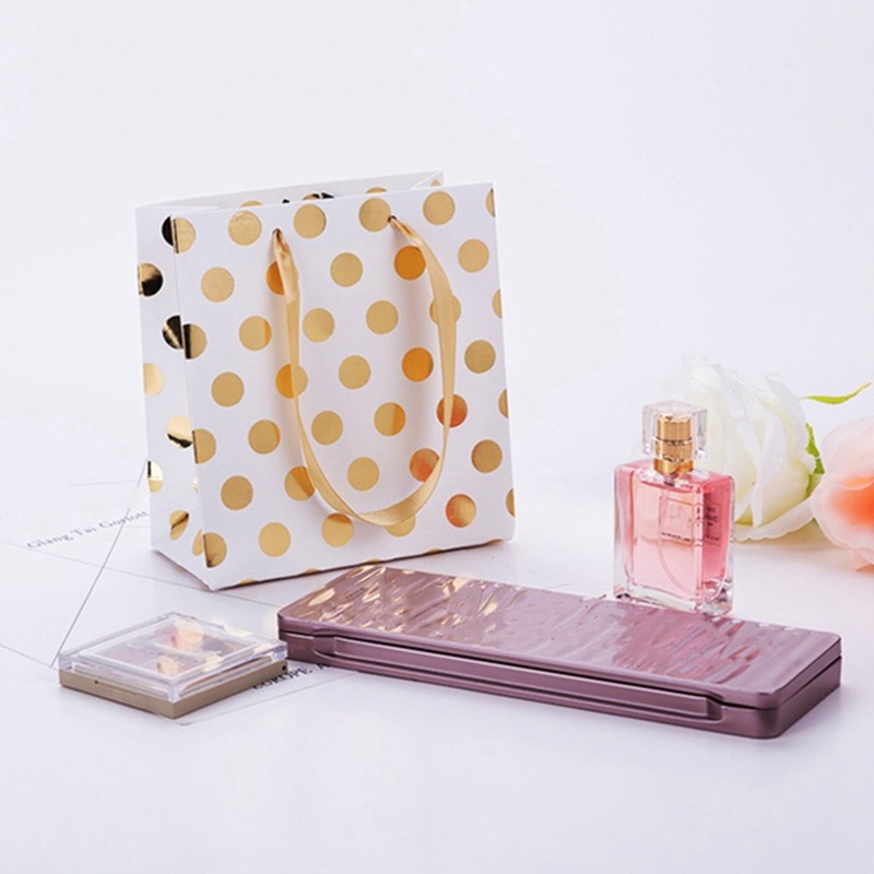 Túi Đựng Quà Mini Có Tay Cầm Và Dây Ruy Băng Màu Vàng Cho Tiệc Cưới / Sinh Nhật / Giáng Sinh / Tốt Nghiệp