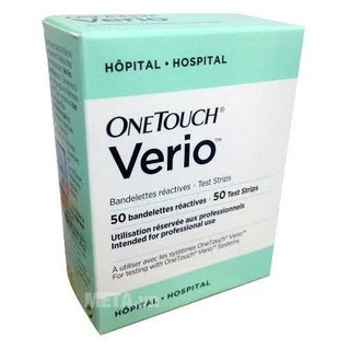 QUE THỬ ĐƯỜNG HUYẾT ONE TOUCH VERIO