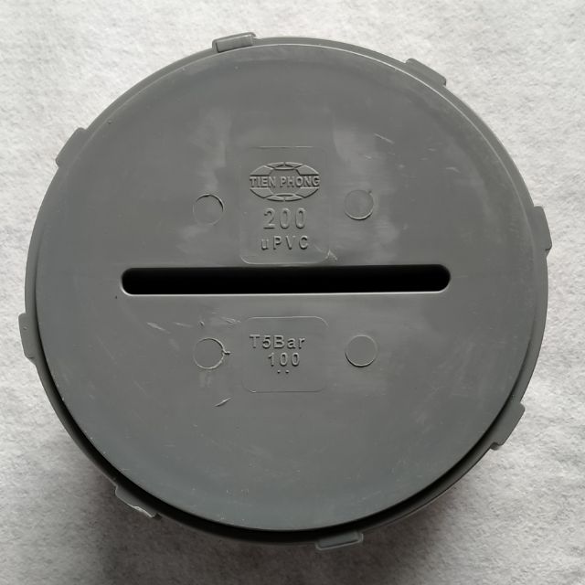 Bịt xả phi200 Tiền Phong.