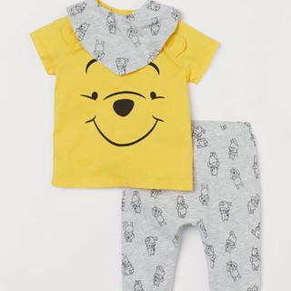 Sét 3 chi tiết gấu pooh hm