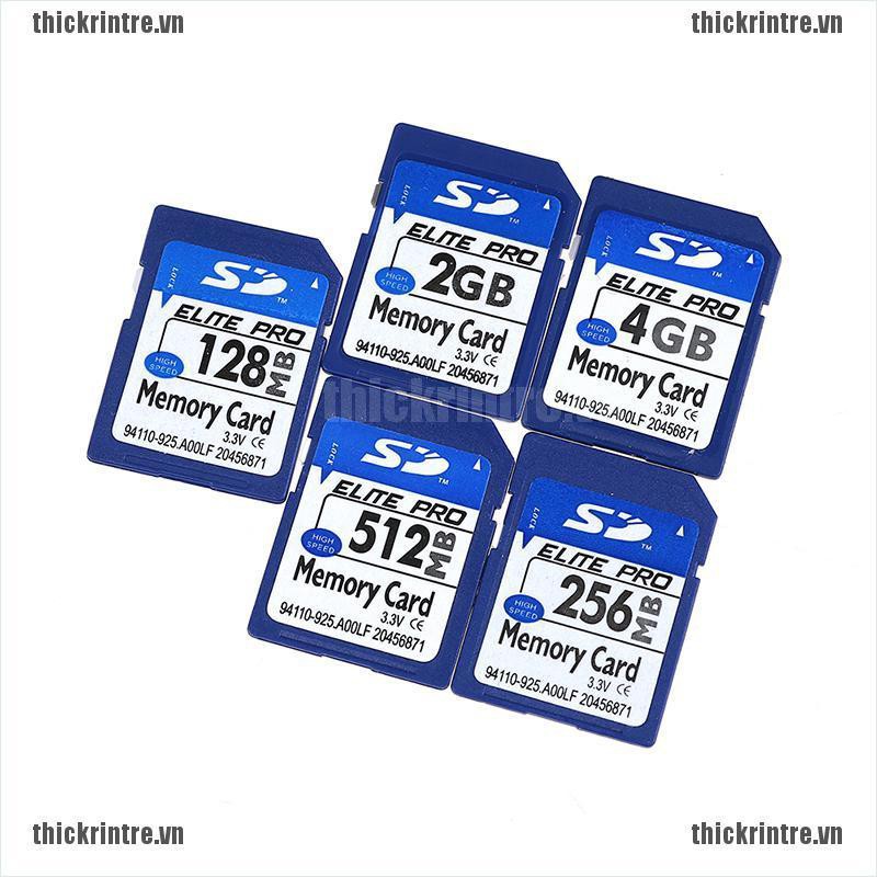 Nơi✾☁Thẻ nhớ SD kỹ thuật số dung lượng 128MB 256MB 512MB 2GB 4GB | BigBuy360 - bigbuy360.vn