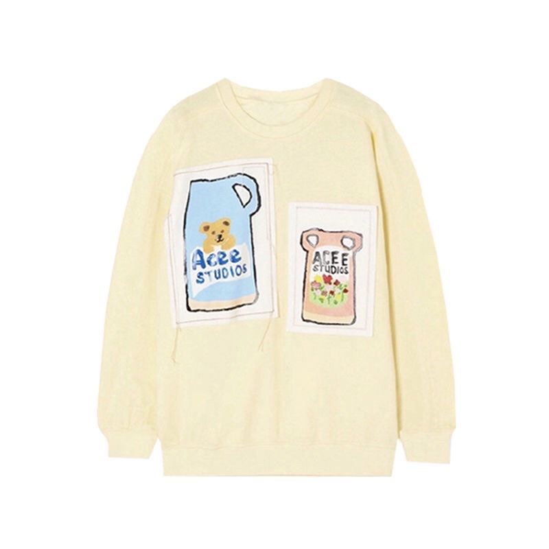 Áo sweater ulzzang giống Jennie Blackpink