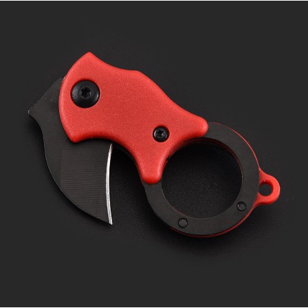 Karambit Siêu Nhò Gọn - Treo Chìa Khóa - Tặng Kèm Dây Đeo.