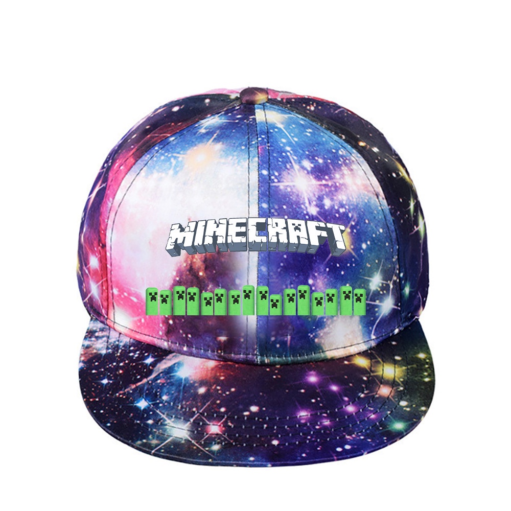 Mũ Lưỡi Trai Chống Nắng In Hình Minecraft Thời Trang Cho Nam Dễ Phối Đồ