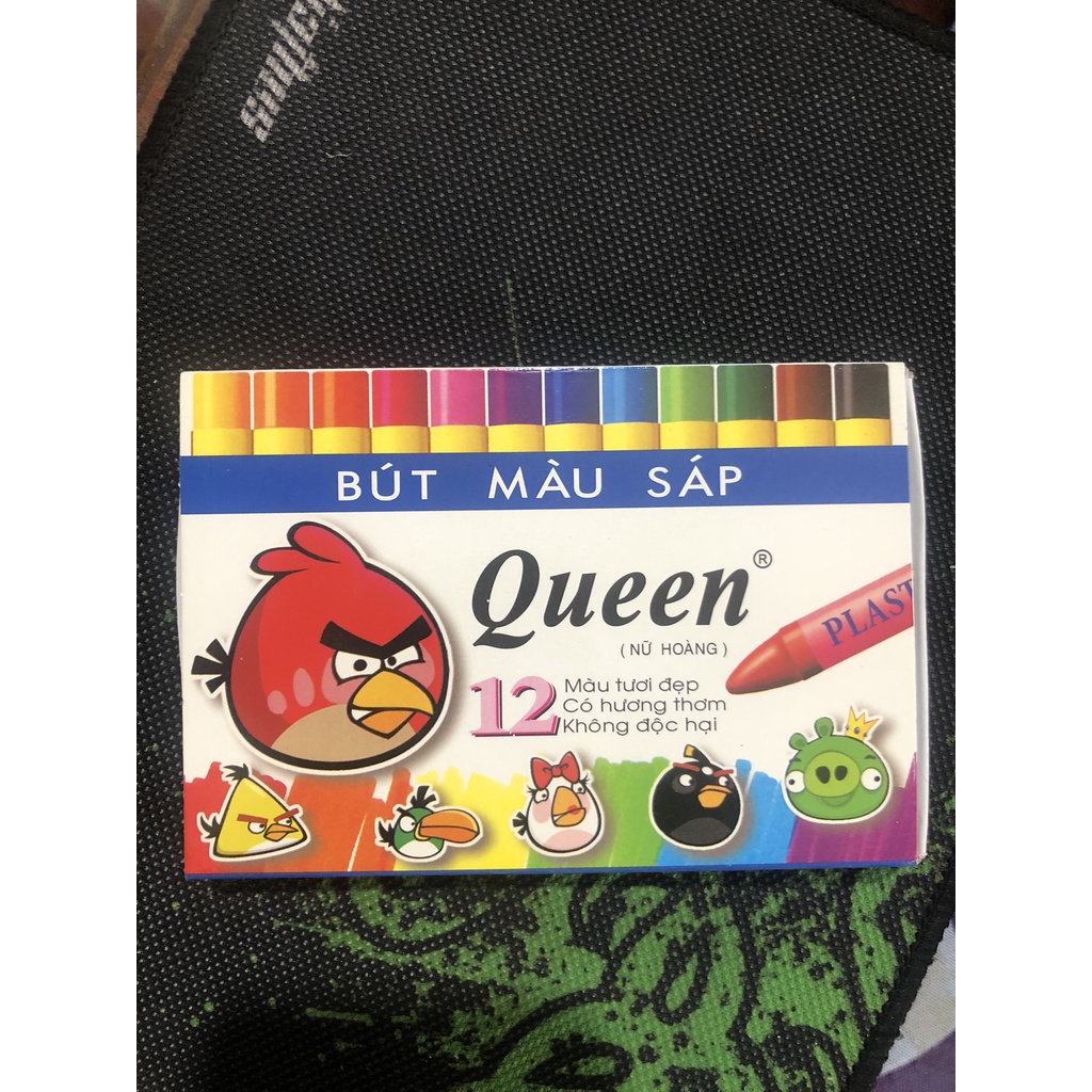 Hộp Bút Sáp Queen 12 - 18 Màu