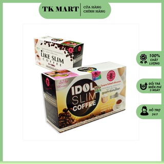Cà phê giảm cân idol slim coffee - cà phê giảm cân giảm mỡ bụng hiệu quả - siêu thị tk mart