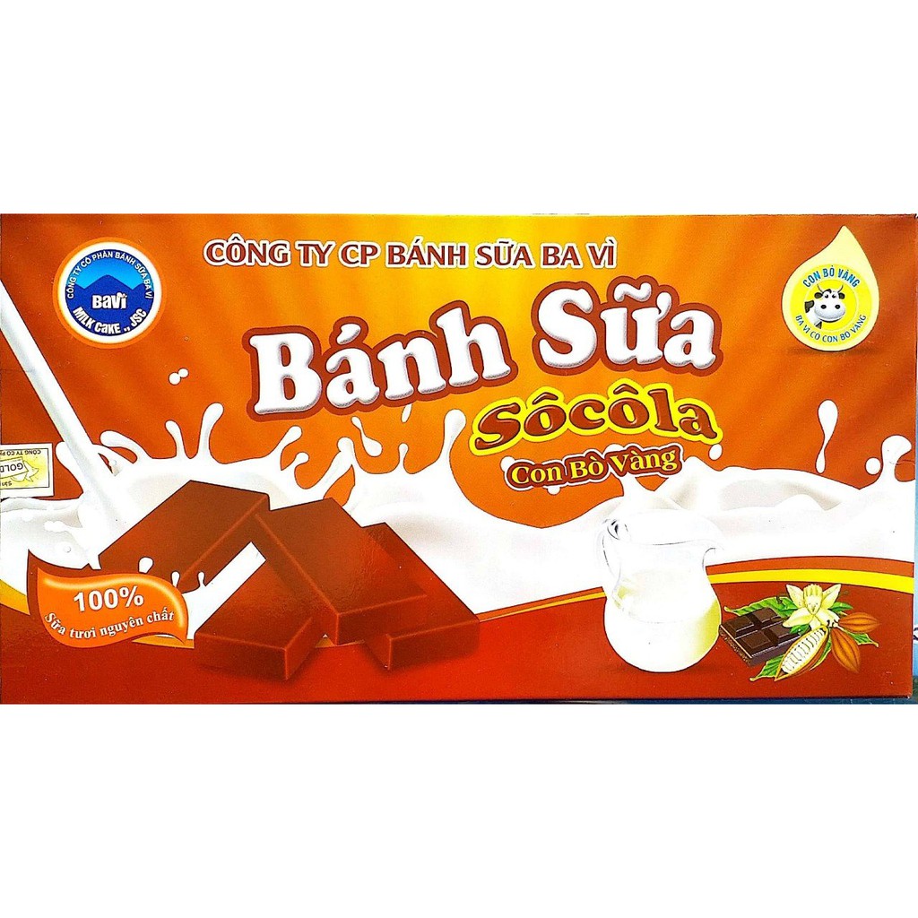 Combo 4 Hộp Bánh Sữa Nguyên Chất Ba Vì Siêu Tiết Kiệm