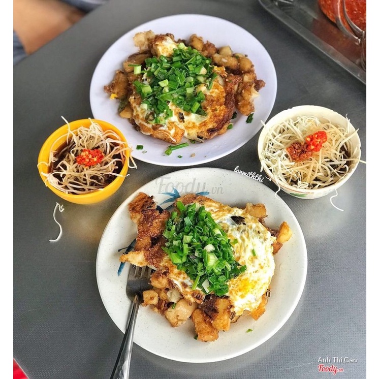 1 kg bột chiên / bột khoai môn kèm đu đủ