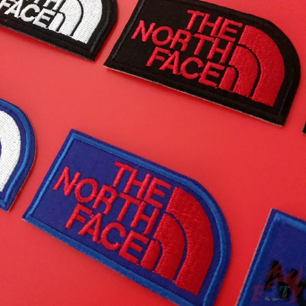 Miếng dán ủi họa tiết logo thương hiệu The North Face 4.3.1