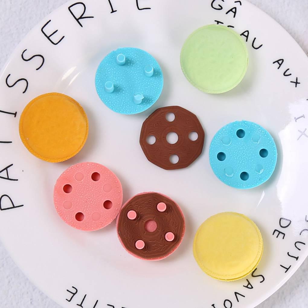 Set 5 Cục Tẩy Mềm Hình Bánh Macaroon