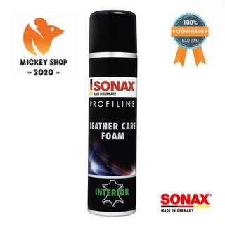 [ CAO CẤP ] Chai Xịt Bảo Dưỡng Da Dạng Bọt Sonax Profiline Leather care foam 289300