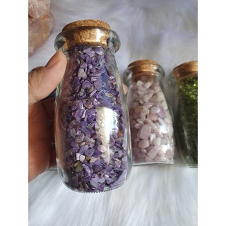 Lọ đá mắt rồng charoite vụn