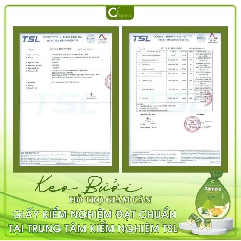 KẸO BƯỞI GIẢM CÂN BỊCH 10 Viên Chính Hãng