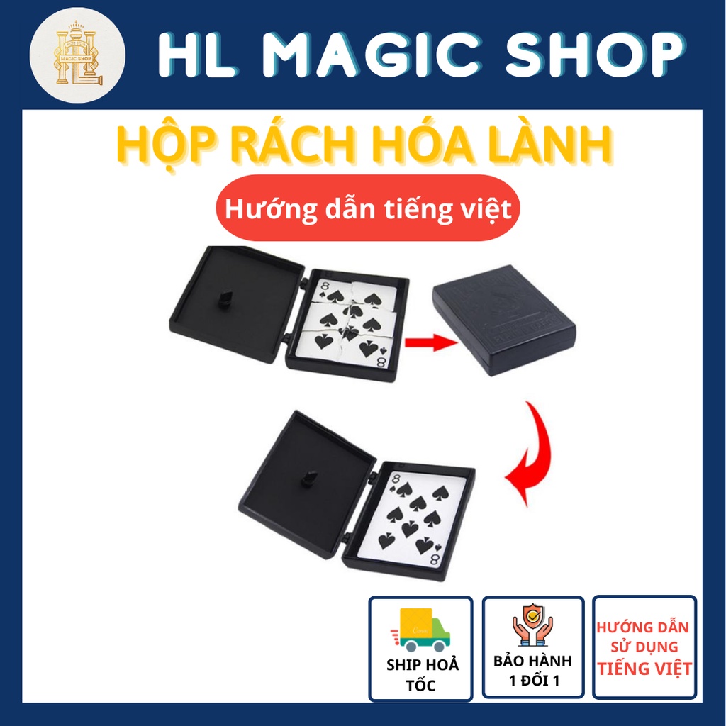 Đồ chơi ảo thuật hộp xé bài