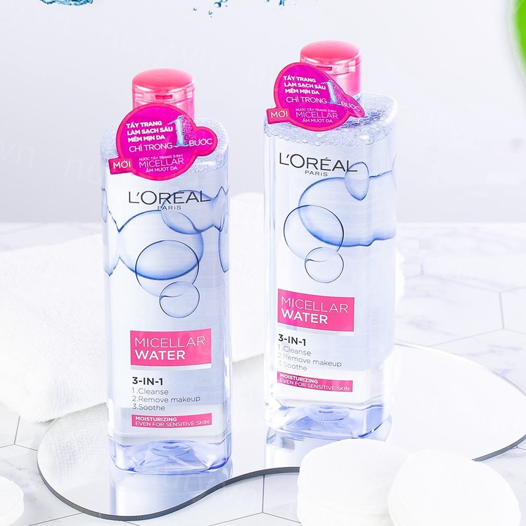 Nước Tẩy Trang Loreal Micellar Water 3 In 1