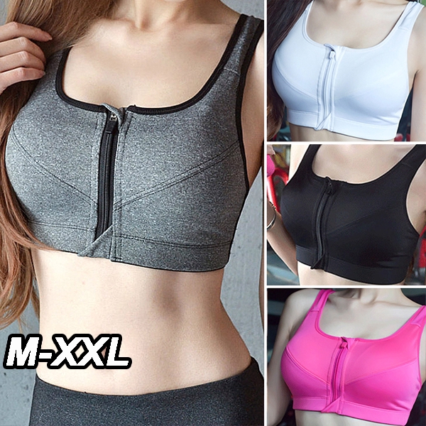 Áo ngực thể thao có đệm mút nâng ngực size S-XXL năng động thời trang dành cho nữ