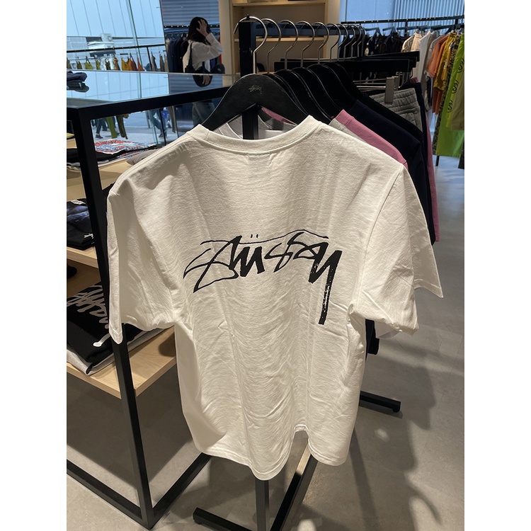 Hàng Mới Về Áo Thun Tay Ngắn In Chữ Stussy Thời Trang Mùa Hè Cho Nam Và Nữ