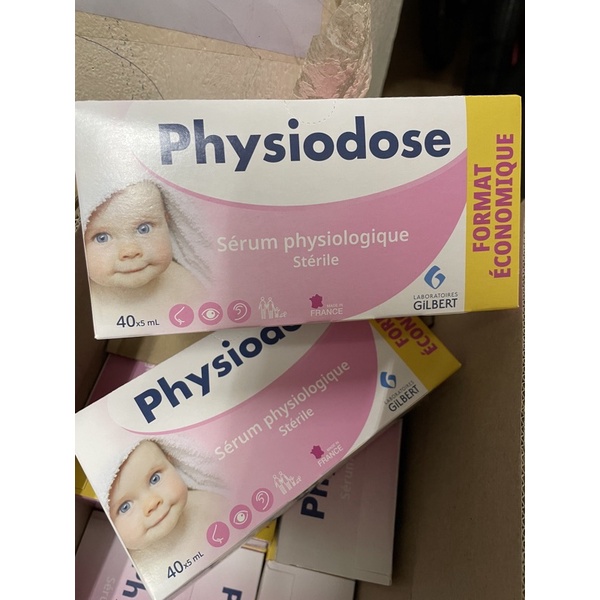 [FAFRINW05 giảm tối đa 30k đơn 150k]Nước muối hồng sinh lí Pháp PHYSIODOSE