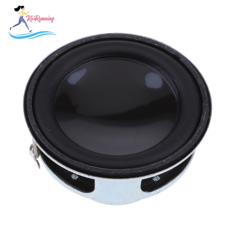 [whweight] New 40mm 5W Magnetic Speaker Stereo Sound PU Black Replacement
