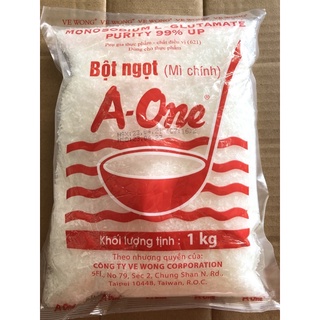 1kg bột ngọt A-one cánh vừa M,cánh to L