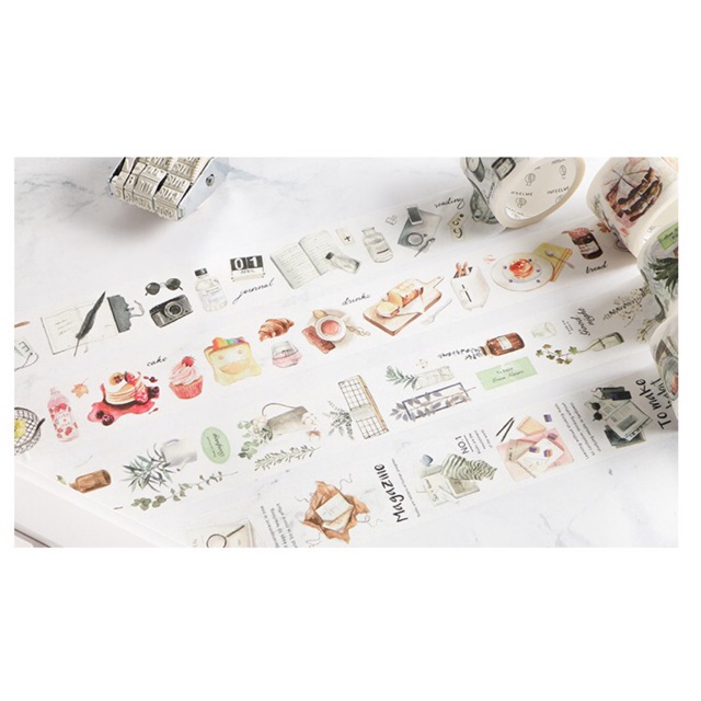 Washi tape chủ đề cuộc sống