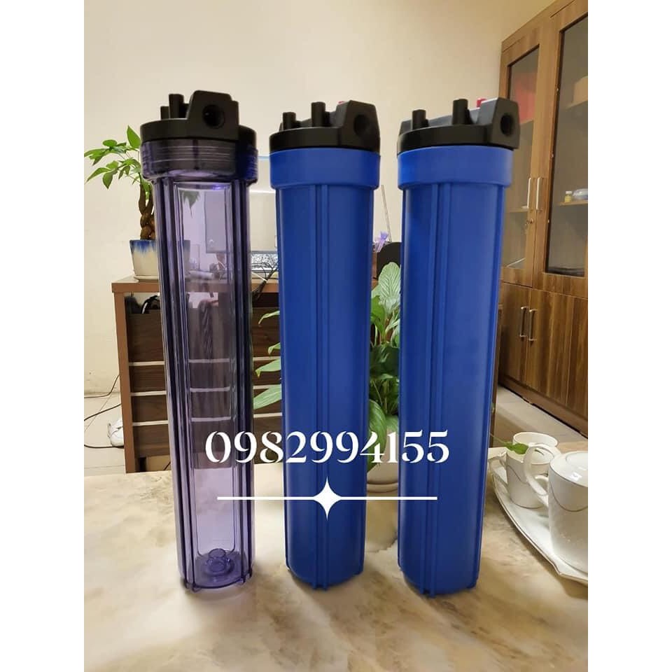 Bộ Cốc Lọc Nước San Trong - Xanh Dương 20 Inch