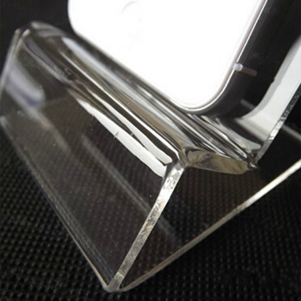 Giá đỡ điện thoại bằng kính acrylic trong suốt