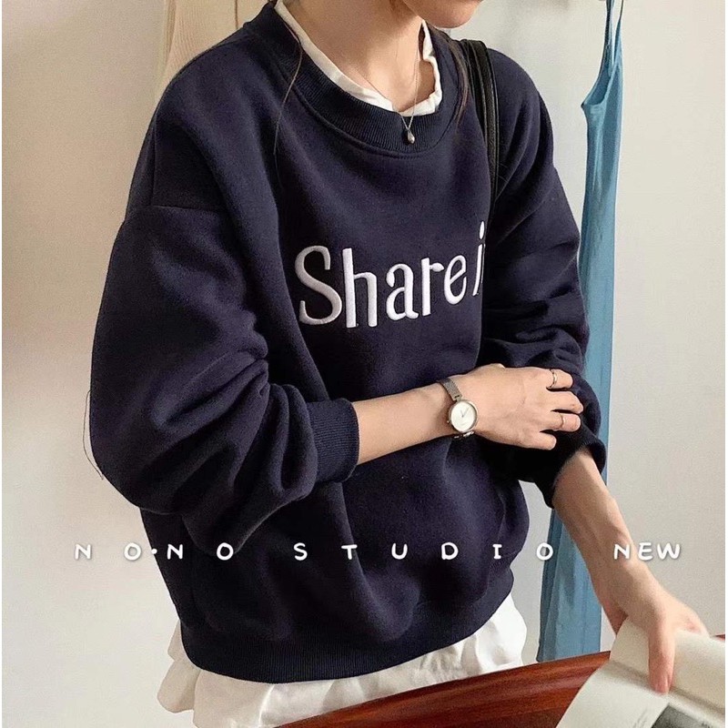 ÁO NỈ HÀN QUỐC SIÊU HOT ( ẢNH THẬT- CHẤT ĐẸP- HÀNG SẴN)