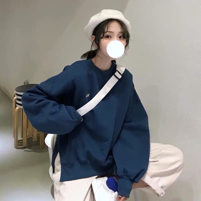 Áo sweater nữ nỉ ulzzang korea