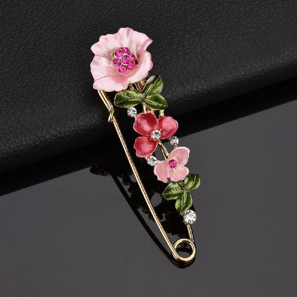 Eutus 1pc|Trâm Cài Áo Hình Hoa Phong Cách Vintage Thanh Lịch Sáng Tạo
