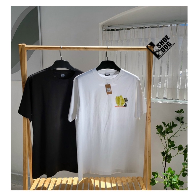 [Bao check chính hãng]Áo thun ngắn tay hàng hiệu Stussy xương rồng Desert Bloom Tee