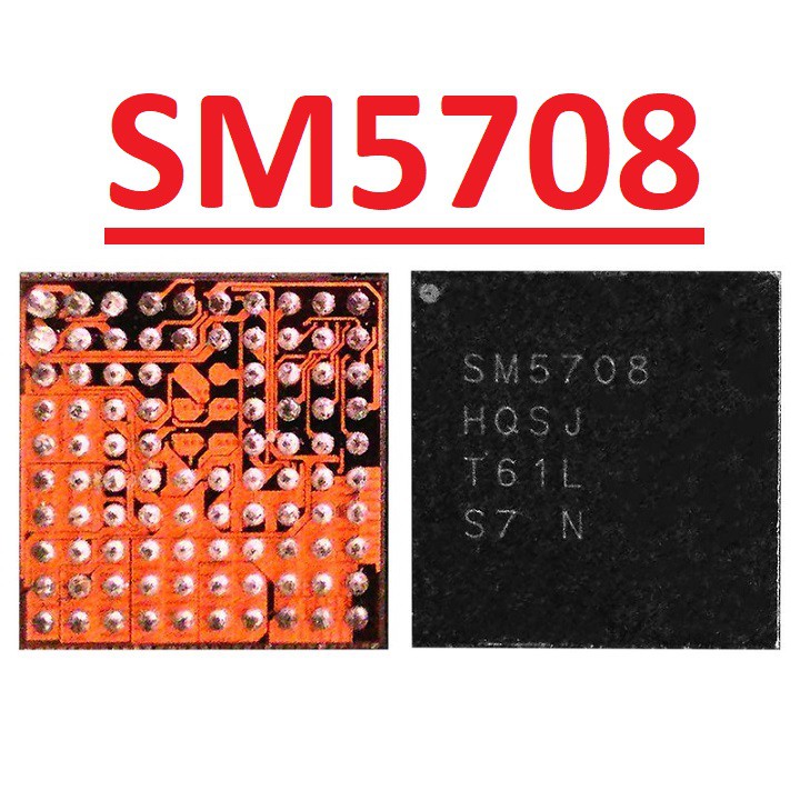 🏵️ IC Nguồn Sac SM5708 Samsung A6 Plus / A605 Chính Hãng New