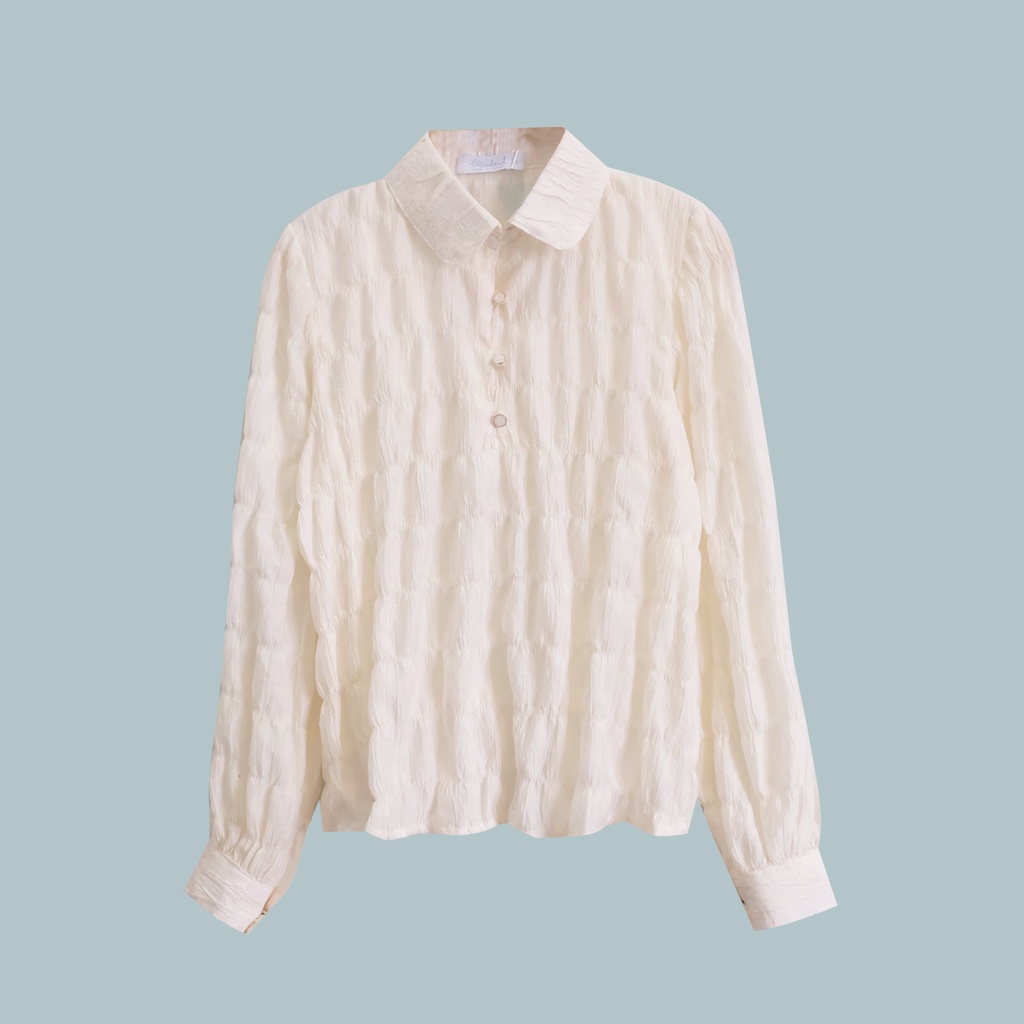 BLEUBIRD Áo sơ mi FRILL SHIRT