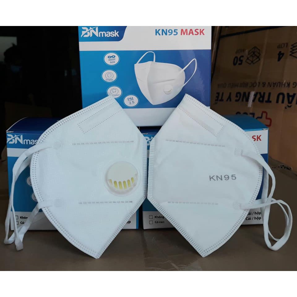 Khẩu trang N95 MASK "CÓ VAN" 1 hộp 10 cái
