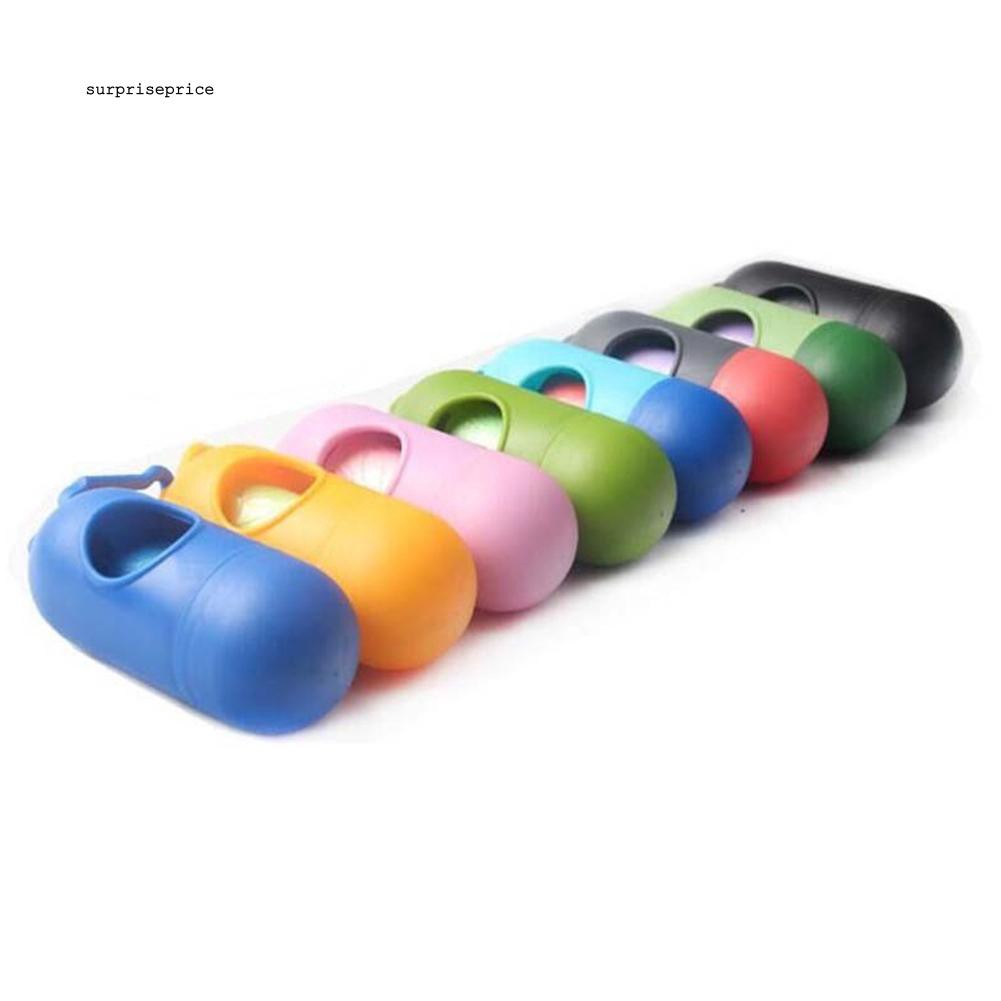 Hộp mini đựng túi rác vệ sinh cho thú cưng kèm phụ kiện