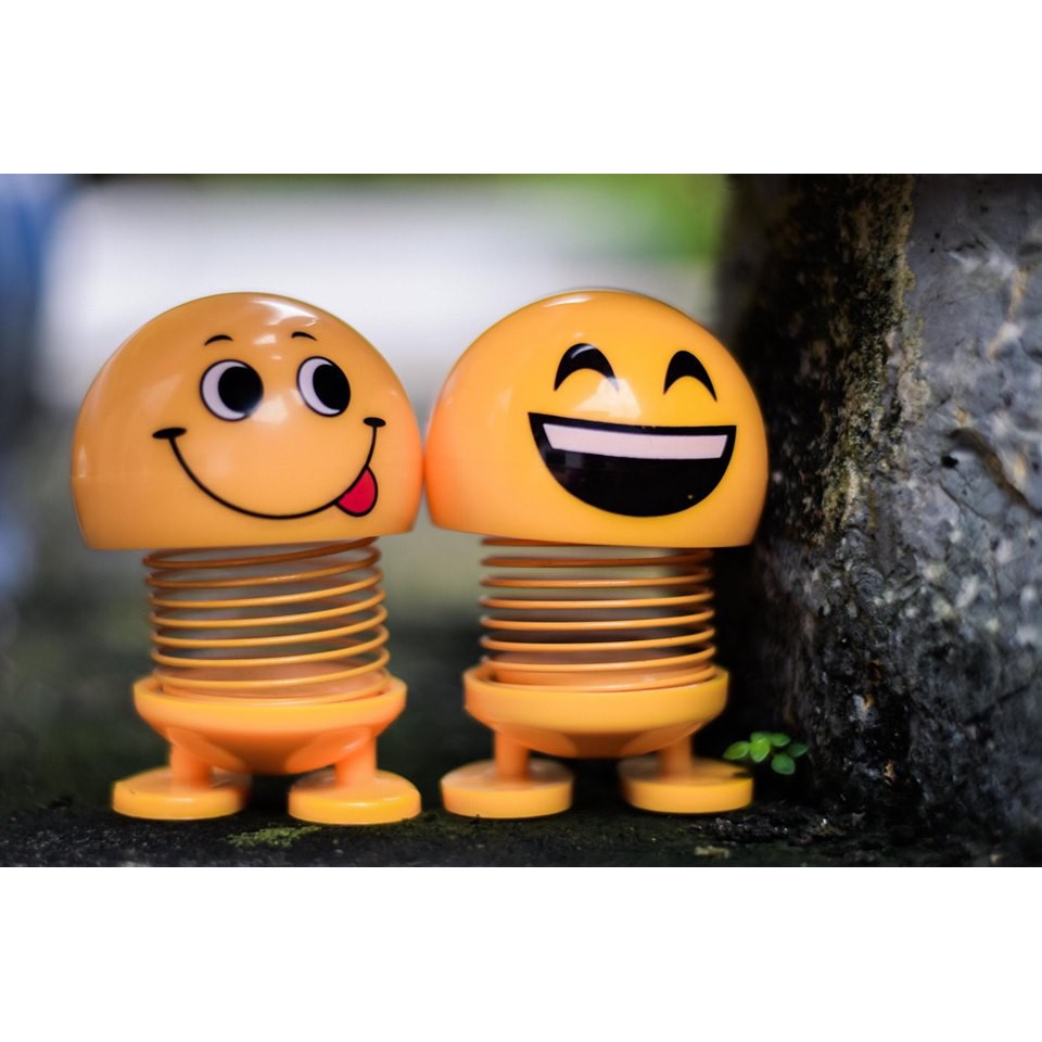 BÁN SỈ SIÊU RẺ - Thú Nhún Emojji con lắc lò xo - Siêu Chất - Siêu Vui Emoji - CỰC KUTE