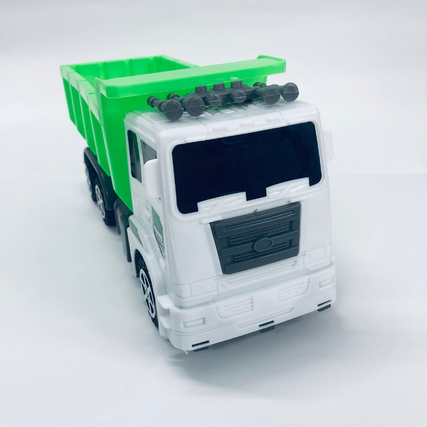 Ô tô đồ chơi xe tải DUMP cho bé, chất liệu nhựa ABS an toàn, bé thỏa sức chơi đùa