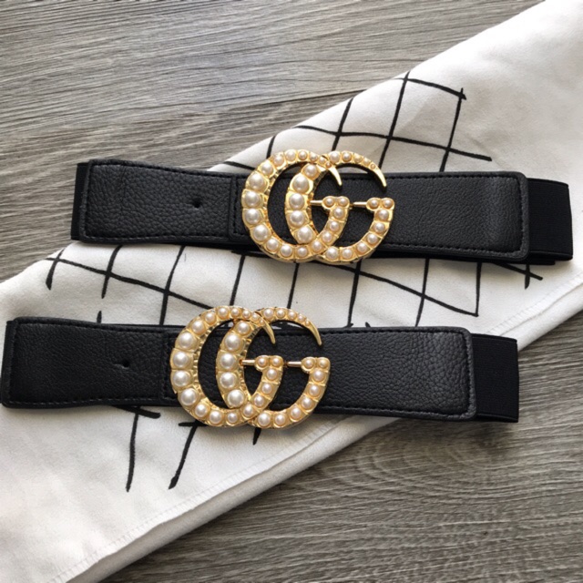 Thắt lưng nữ phối đầm - dây nịt váy bản 4cm