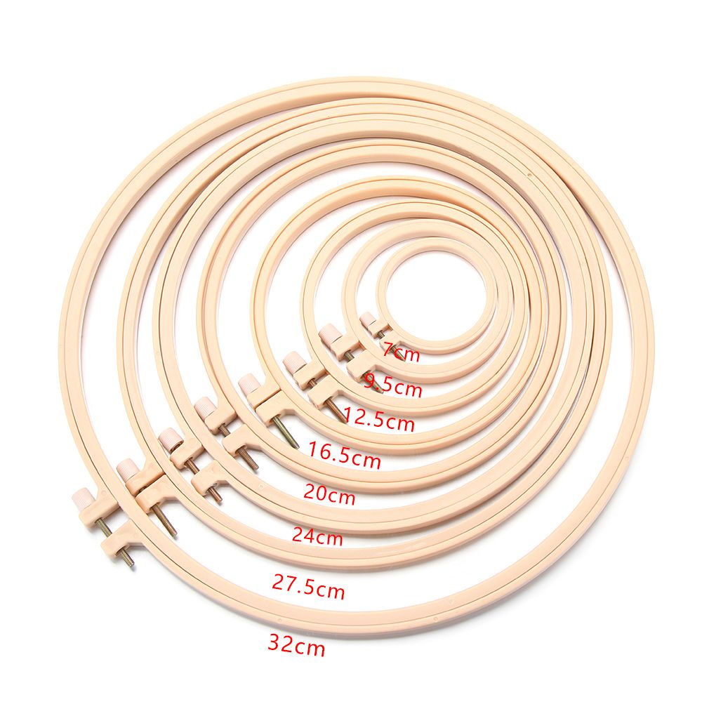 Khung Thêu Bằng Nhựa Thiết Kế Thủ Công Phong Cách Vintage