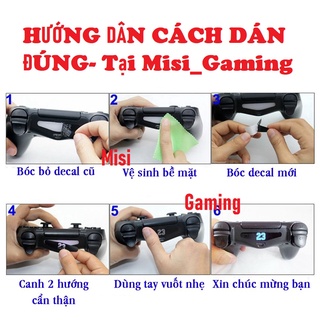 Sticker dán đèn LED Tay cầm PS4 và PS4 Pro Slim - PS4 controller