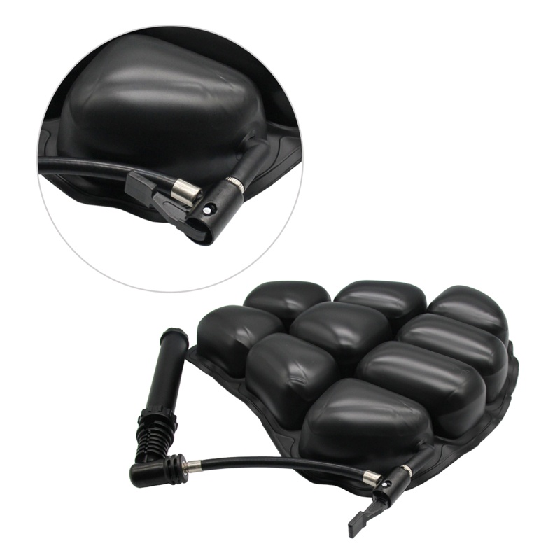 Vỏ Bọc Yên Xe Máy Bơm Hơi 3D Chống Sốc Size L / XL