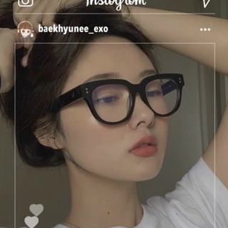 Kính giả cận gọng vuông chữ V unisex siêu hot trendy