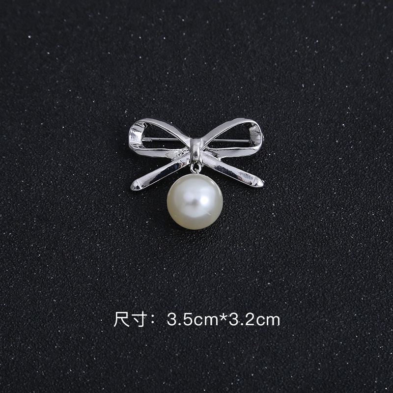 Ghim Cài Áo Hình Hoa Đính Ngọc Trai Nhân Tạo Thời Trang