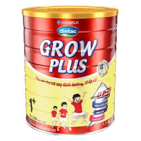 Sữa Bột Dielac Grow Plus 1+ Hộp Thiếc 1500G (Cho Trẻ Từ 1 - 2 Tuổi)