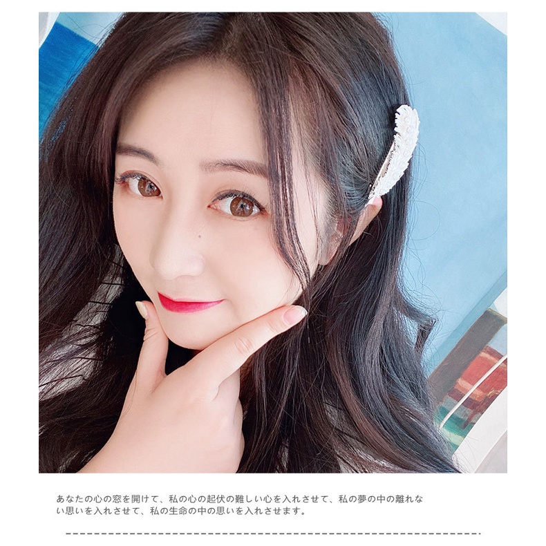 Kẹp Tóc Đính Pha Lê Phong Cách Hàn Quốc