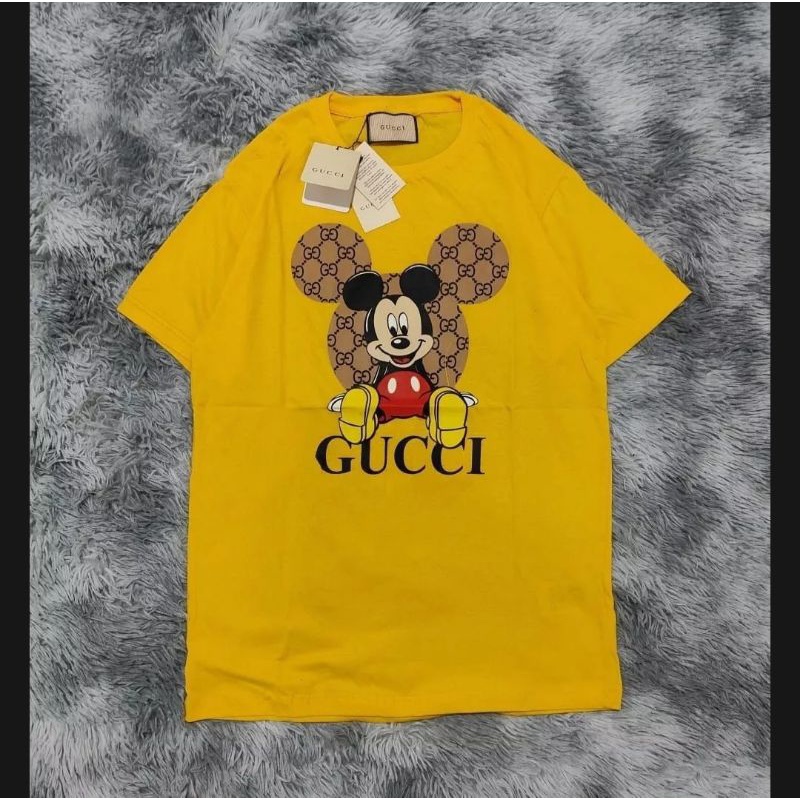 Áo Thun Thương Hiệu Nhập Khẩu Gucci UNISEX